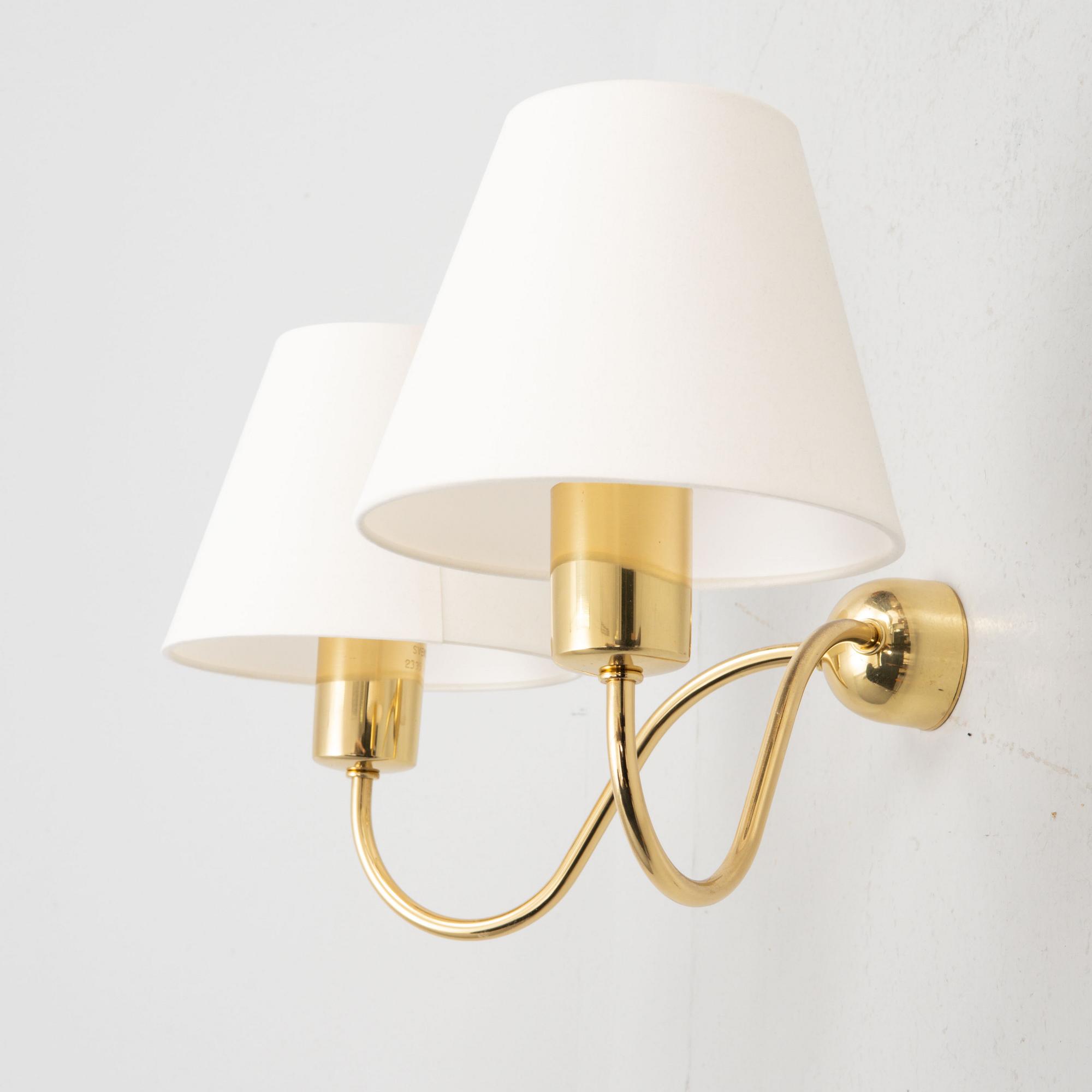 Josef Frank, vägglampa, modell G 2335, Firma Svenskt Tenn.