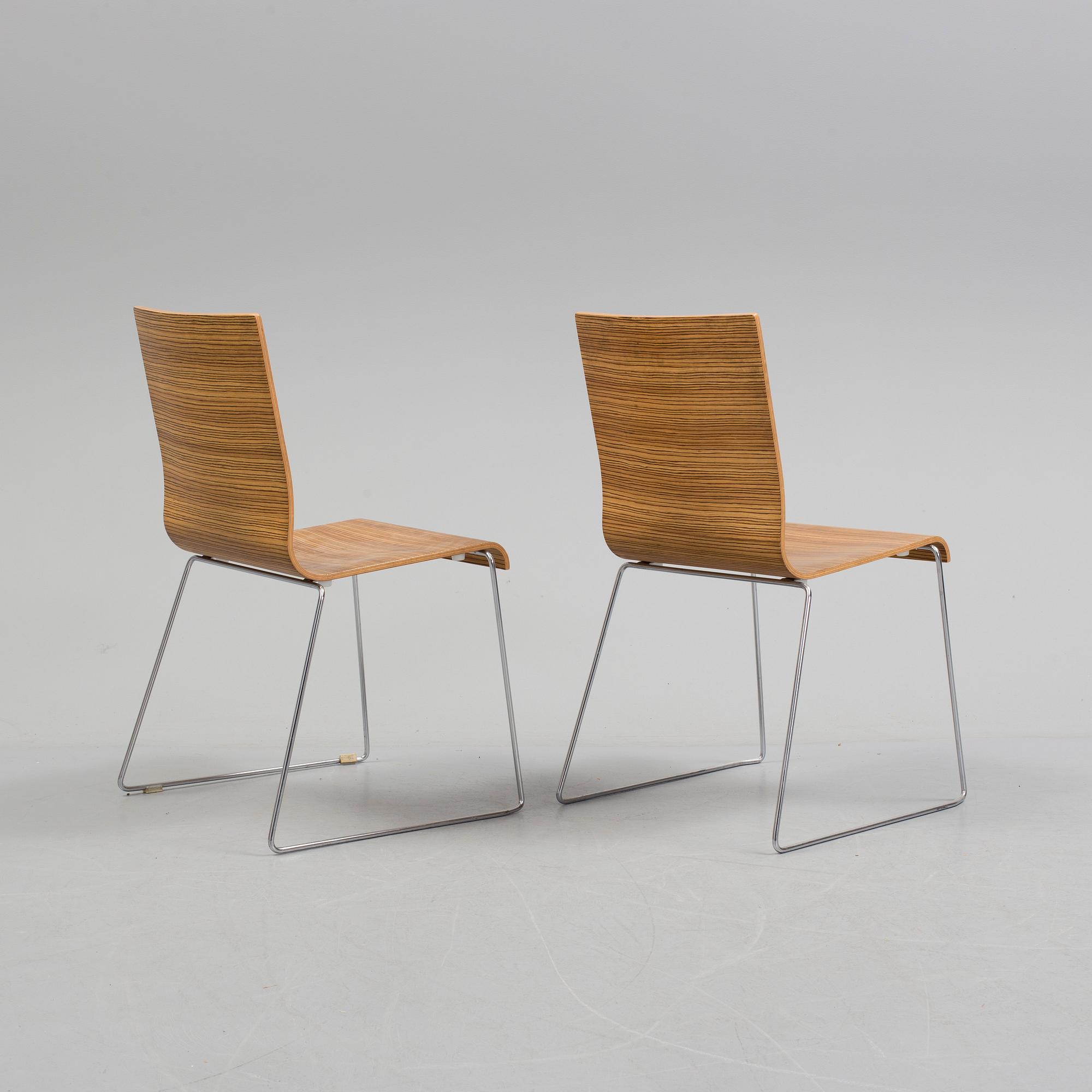 STOLAR, 6 st, Kuadra chair 1321, Pedrali, Italien.