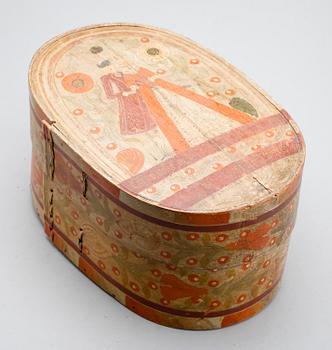 SVEPASK, bemålad, Tyskland, 1700-/1800-tal.