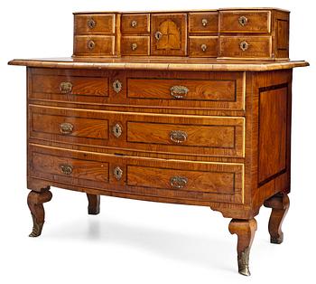 450. A Swedish late Baroque second quarter 18th century commode.