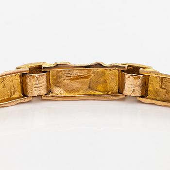 Björn Weckström, Armband "Jotos", 14K guld. Lapponia 1971.