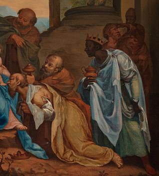 Andreas von Behn, The Adoration of the Magi and Christ among the Doctors, a pair.