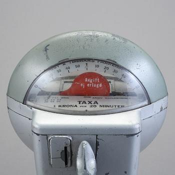 PARKERINGSMÄTARE, "Duncan meter", Duncan industries, U.S.A, 1900-talets andra hälft.