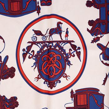 Hermès, scarf, "Ex Libris".
