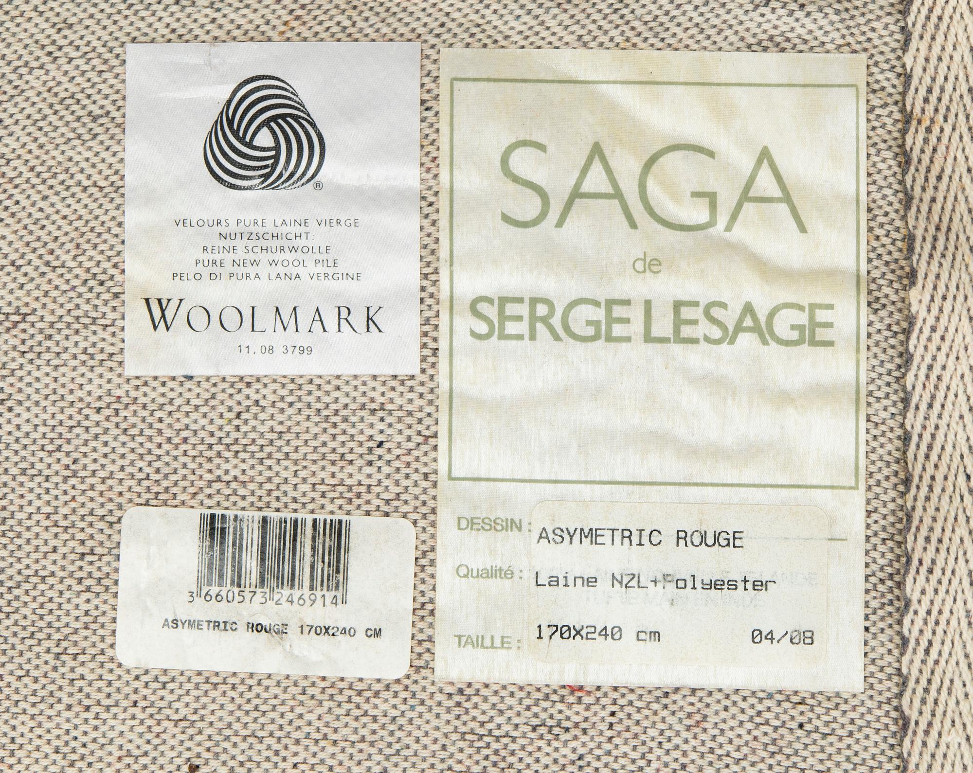 A french Serge Lesage rug.