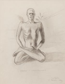 Einar Jolin, "Brama i yogaställning".