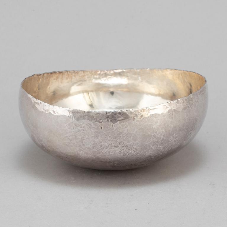 REY URBAN, a sterling silver bowl, Stockholm, 1981.