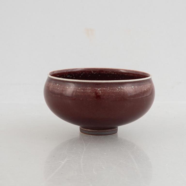 Berndt Friberg, skål, stengods, Gustavsbergs studio, 1959.