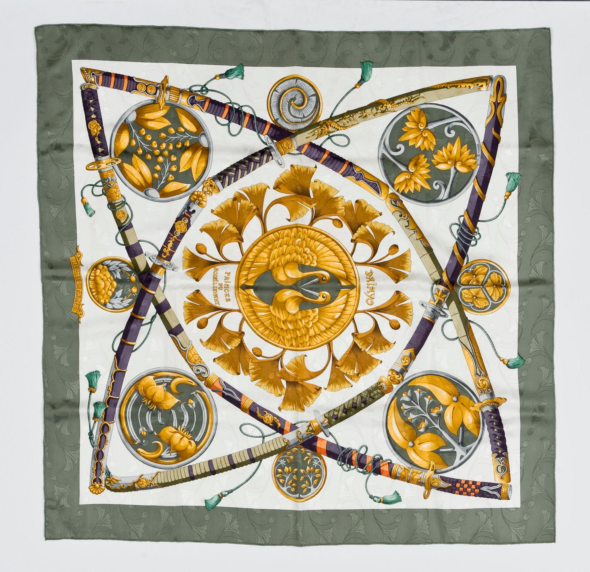 SCARF, Hermès, "Daimyo".