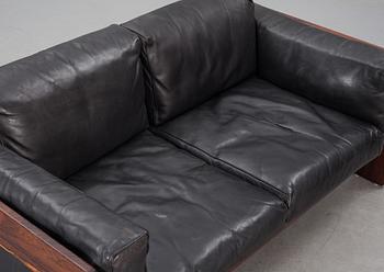 SOFFGRUPP, 3 delar. "Bastiano" av Afra och Tobia Scarpa, Knoll International, Haimi. 1960-tal.