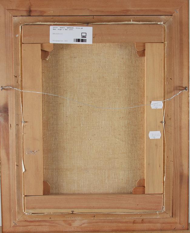 GODOY, ANTHONY. Olja på duk, sign o dat 1959.