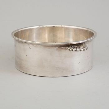 CG RÅSTRÖM, skål, nysilver, 1900-talets mitt.