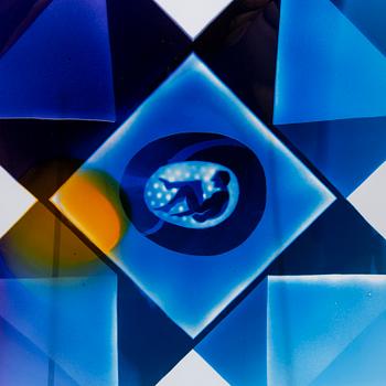 Bertil Vallien, Glass, unique piece, Kosta Boda.
