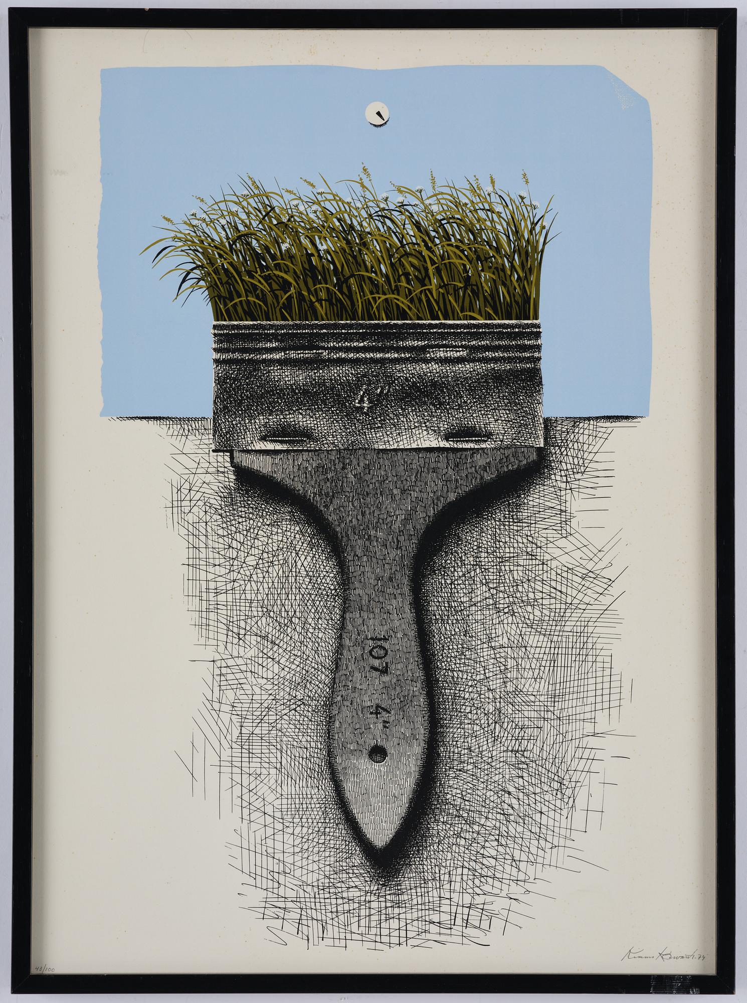 Kimmo Kaivanto, "Four inch thoughts" from: "Hommage aux Prix Nobel" (The Nobel Prize portfolio).