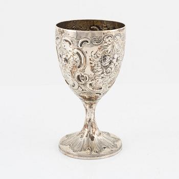 John Robins, bägare, silver, London, 1796.