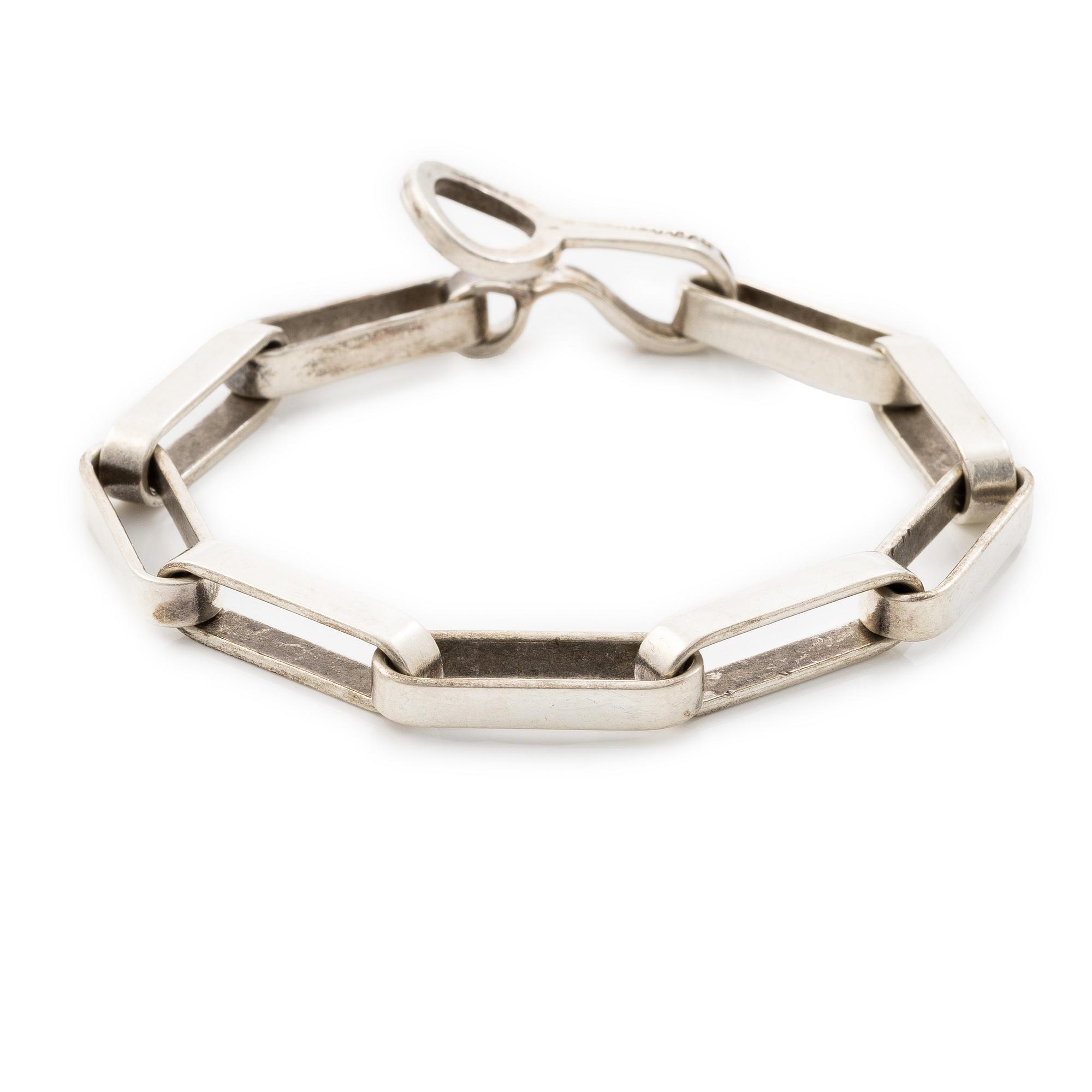 Karl-Ingemar Johansson, armband, silver, Göteborg, 1975.