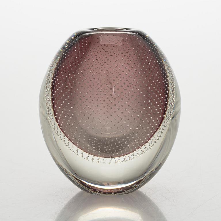 Gunnel Nyman, a model 'GN 17' vase, signed G. Nyman Nuutajärvi.