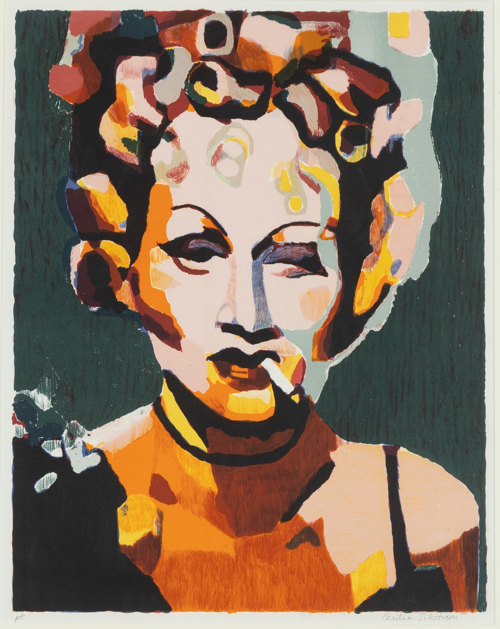 Cecilia Sikström, "Smoke gets in your eyes.".