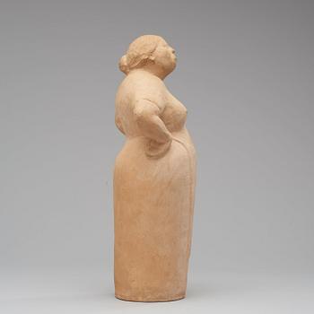 An Åke Holm terracotta sculpture, Höganäs 1940's-50's.