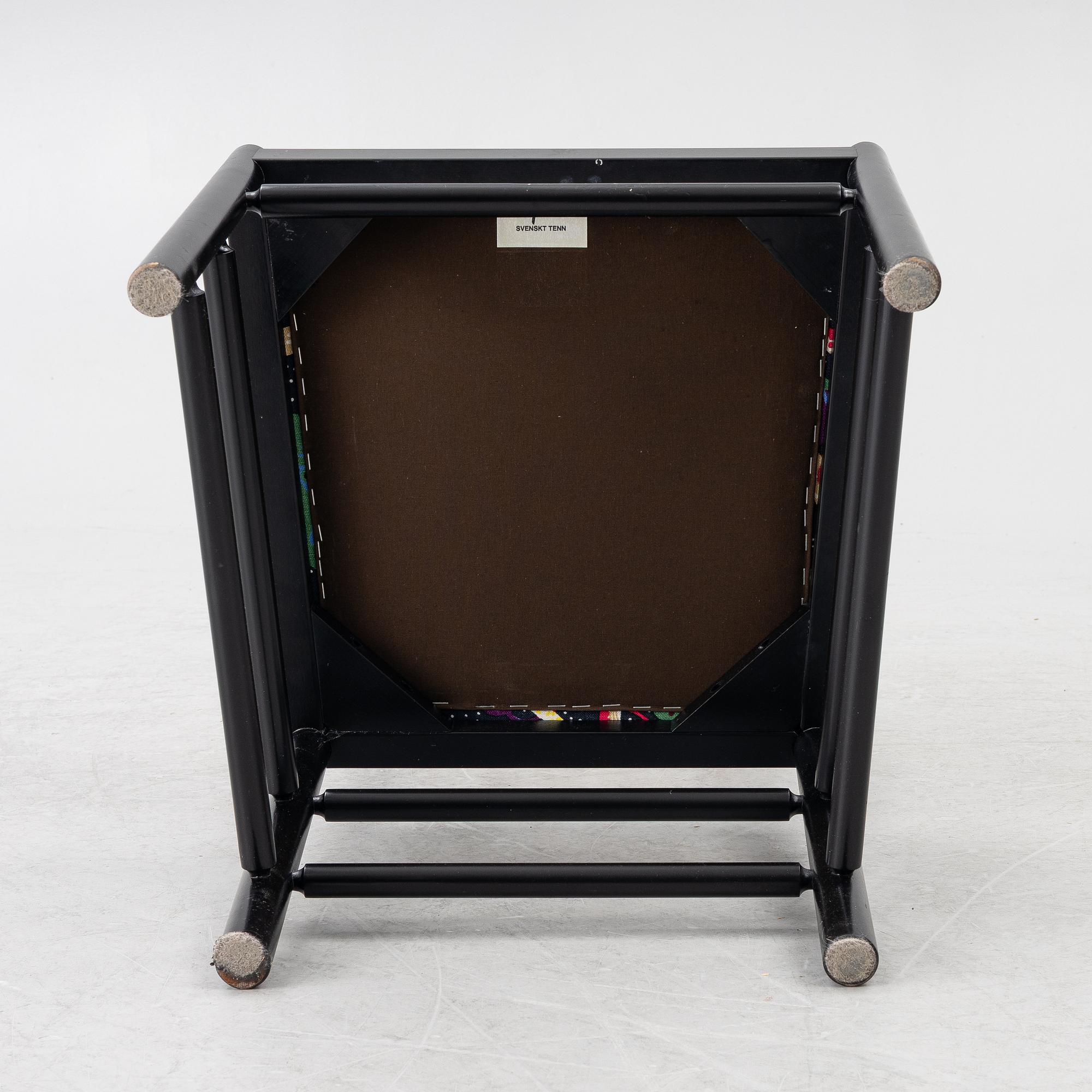 Josef Frank, chairs 6 pcs, model 2025, Svenskt Tenn Company.