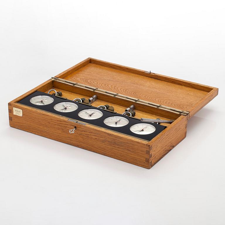 Omega, sekuntikelloja, 5 kpl, Rattrapante, kronografi, 65 mm.