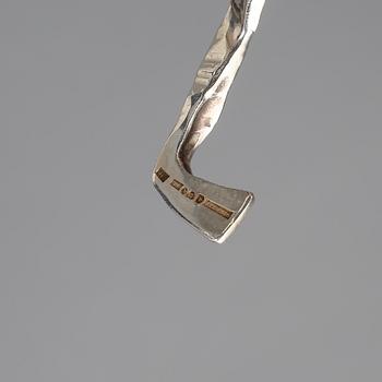 HALSBAND, silver. Claes Giertta, Stockholm, troligen 1981. Vikt ca 64 gram.