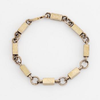 Wiwen Nilsson, gilded silver bracelet.