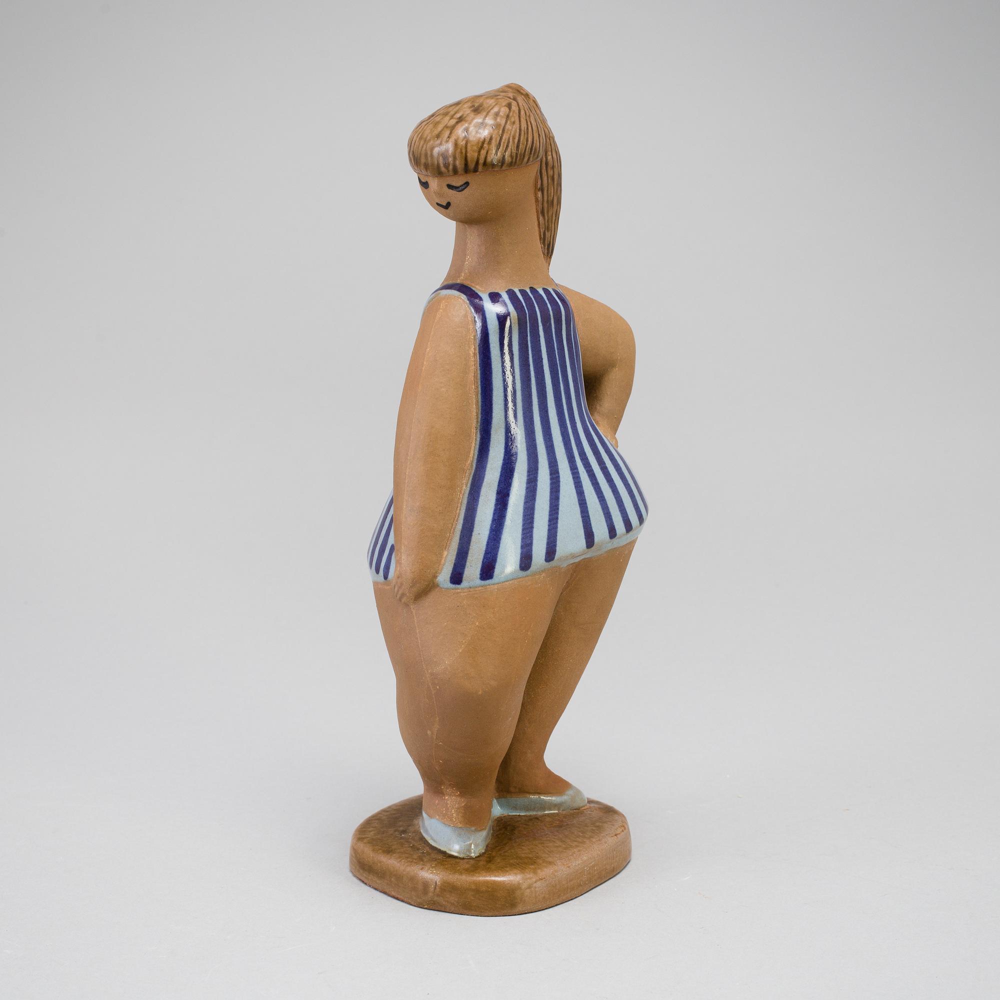 A "Dora" stoneware figurine by Lisa Larson for Gustavsberg.