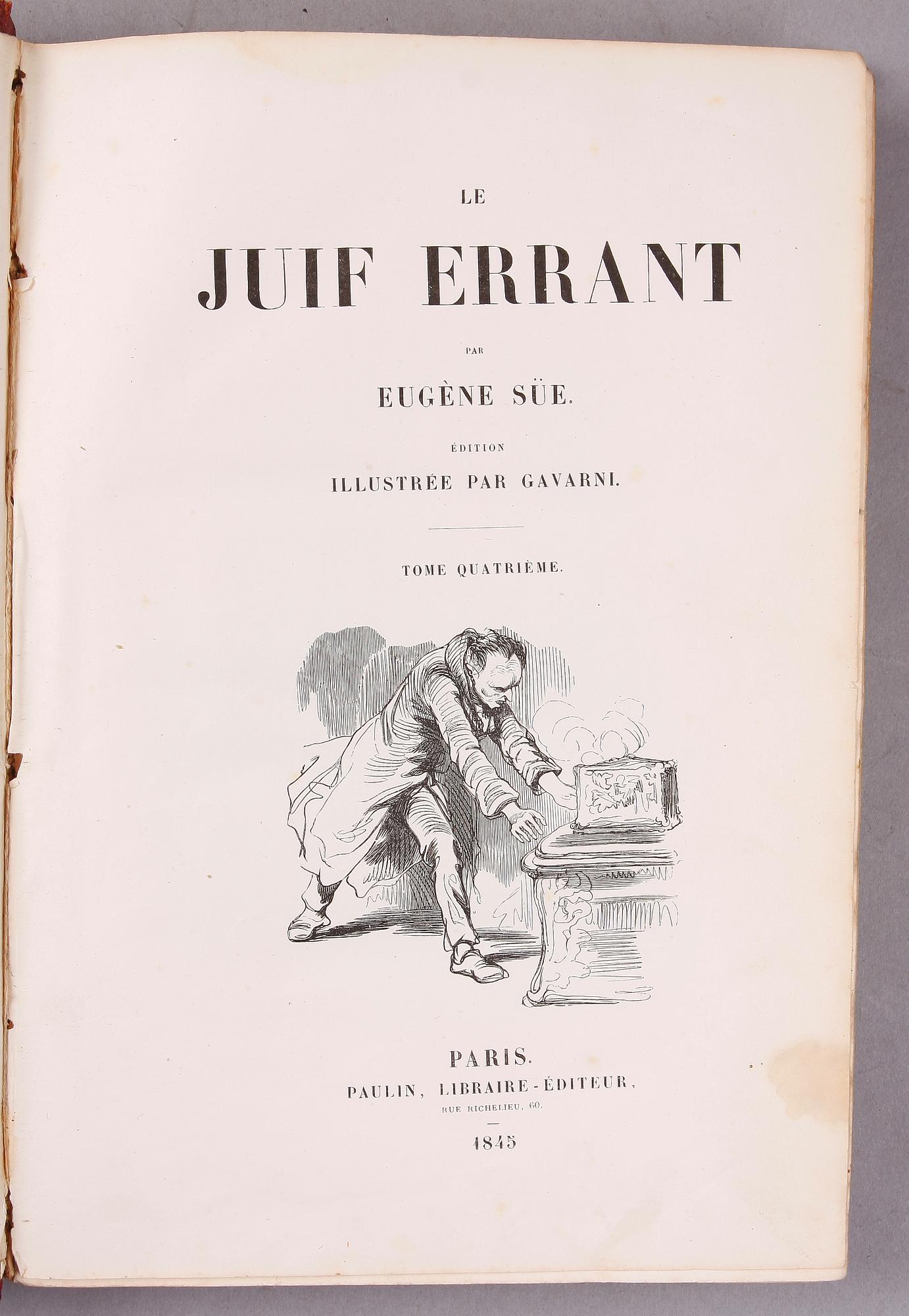 BÖCKER, 4 st. Frankrike, bl a 1800-tal.