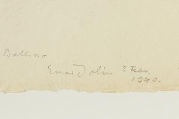 Einar Jolin, "Efter Bellini".