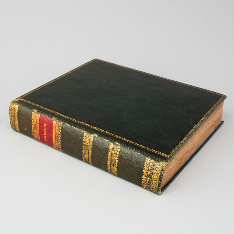 BOK: Museum för Naturvetenskap, Konst och Historia, tryckt Thomson, Stockholm 1835.