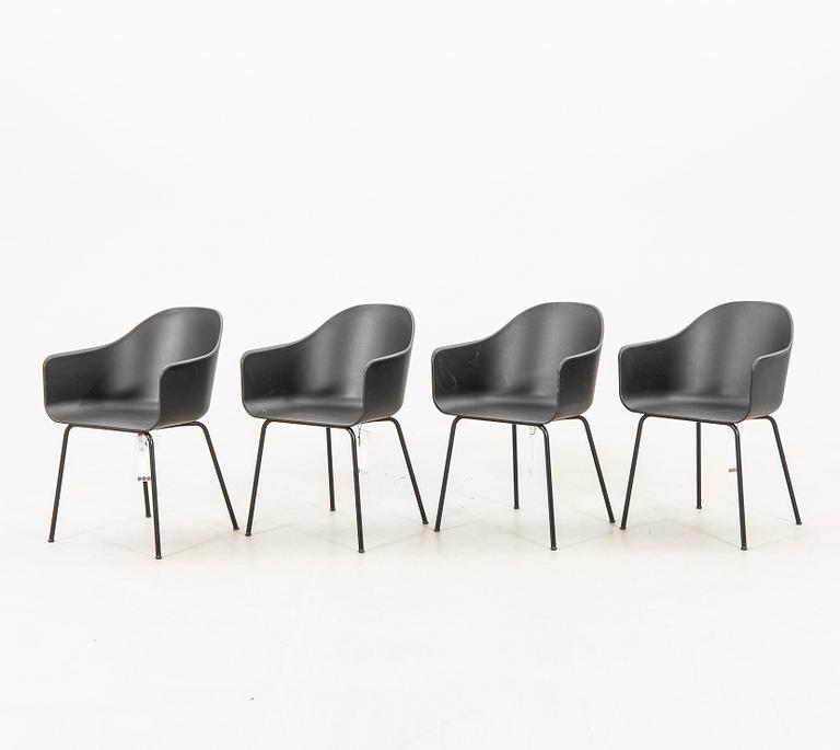 Norm Architects, armchairs, 4 pcs + 2, "Harbour dining chair", for Audo Copenhagen, 2020s.