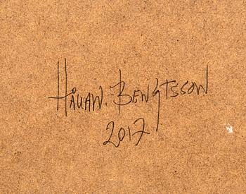 Håkan Bengtsson, pencil on MDF board, signed and dated 2017 on the back.