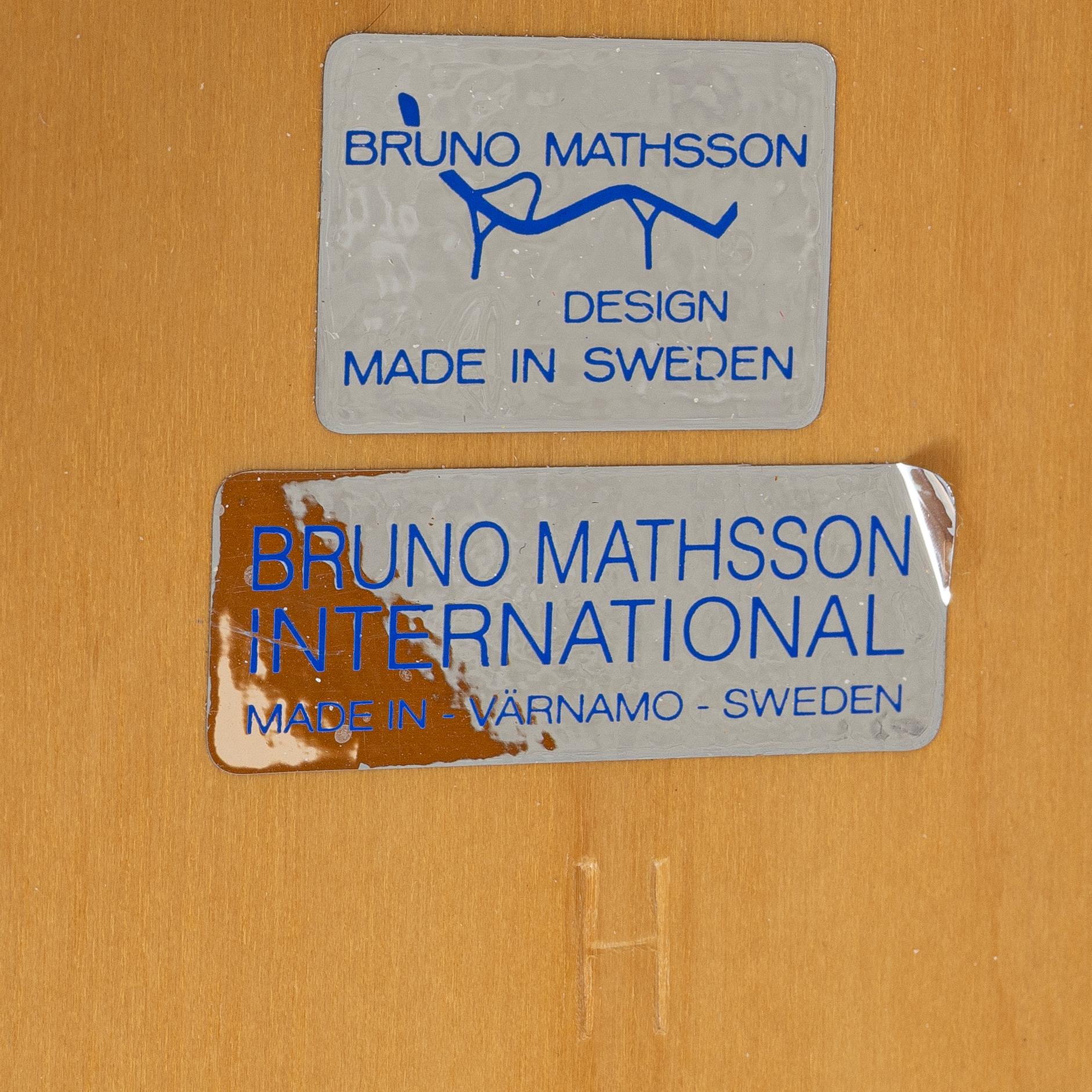 Bruno Mathsson, & Piet Hein, soffbord, "Supercirkel",  Bruno Mathsson International, Värnamo.