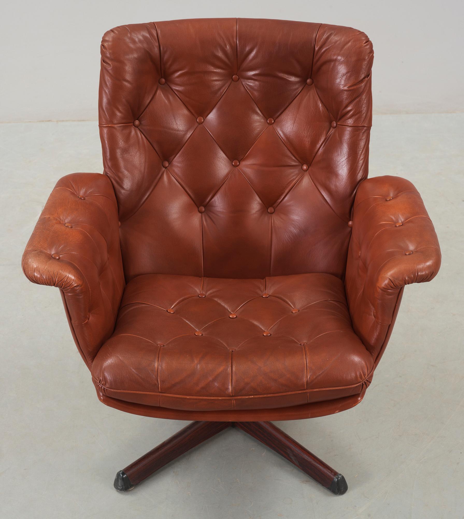 FÅTÖLJ, Göte-Möbler, Nässjö, 1970-tal.