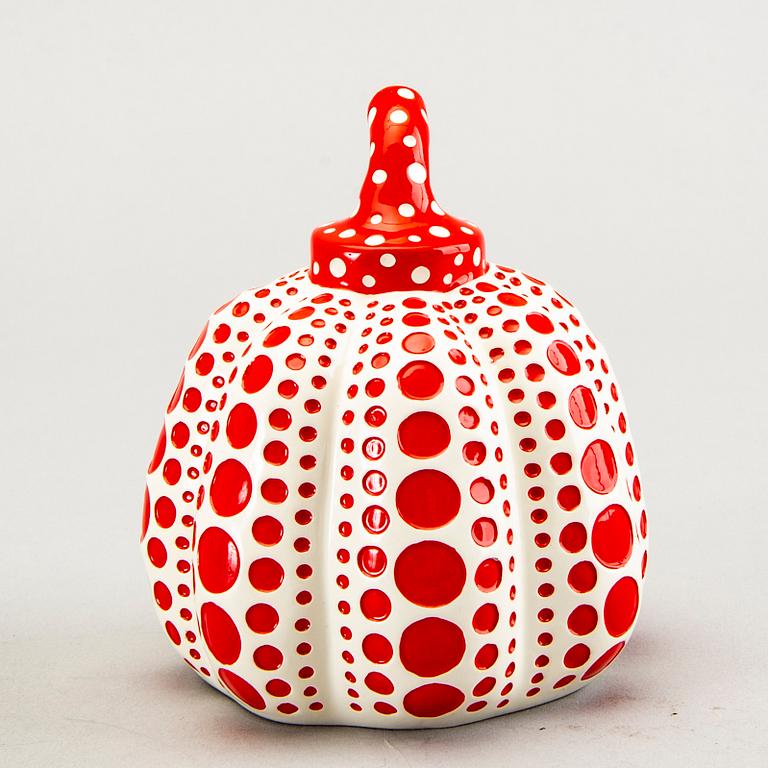 Yayoi Kusama, after, object / multiple, "Pumpkin", published by Benesse Holdings Inc., Naoshima, Japan, 2013.