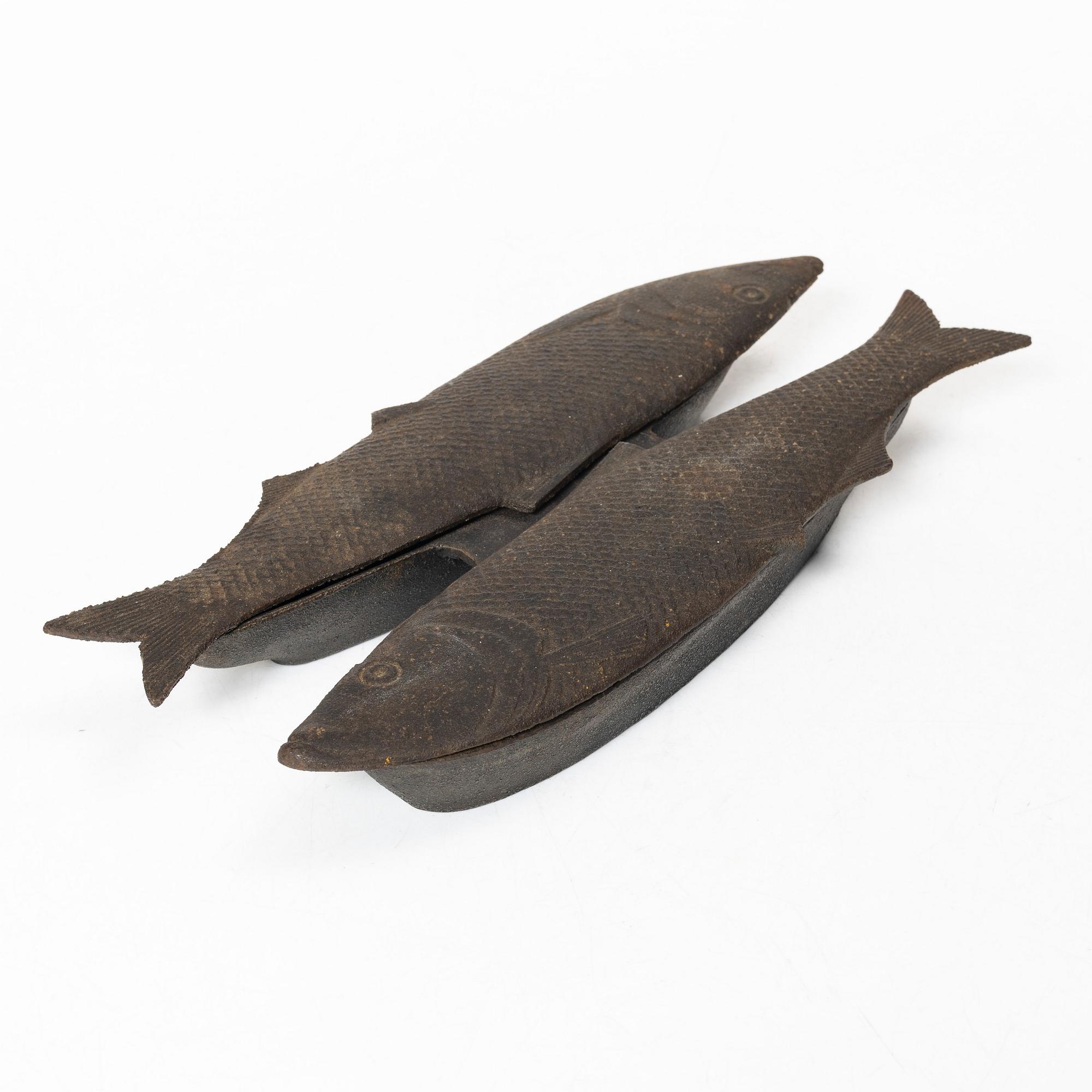 A fish mold, Arbrå, second half of the 20th century.
