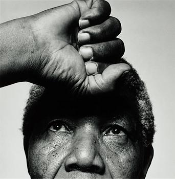 256. Hans Gedda, "Nelson Mandela", 1990.