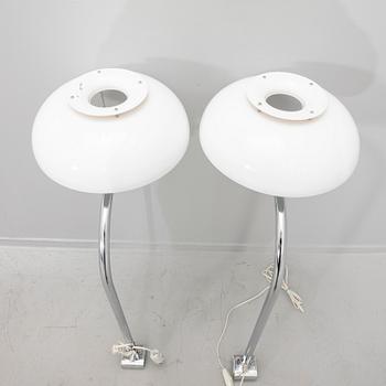 Olle Andersson, table lamps a pair "Sigma" Boréns late 20th century.