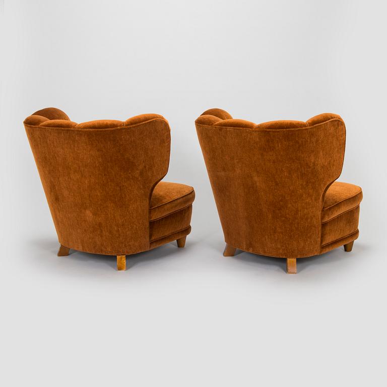 Nojatuolipari, 1900-luvun puoliväli.