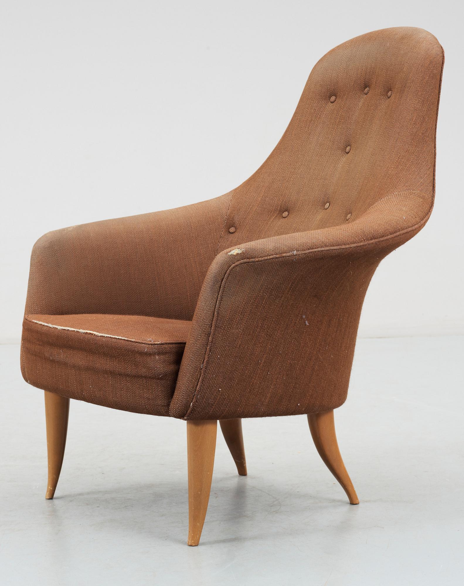 FÅTÖLJ, "Stor Adam", Kerstin Hörlin-Holmqvist, NK.