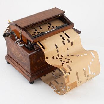 The American Organette Scroll Music Box, sent 1800-tal.