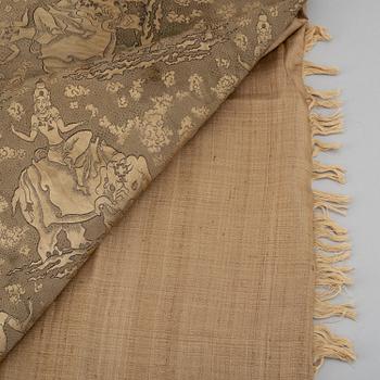 A silk drapery, South East Asia, early 20th Century.