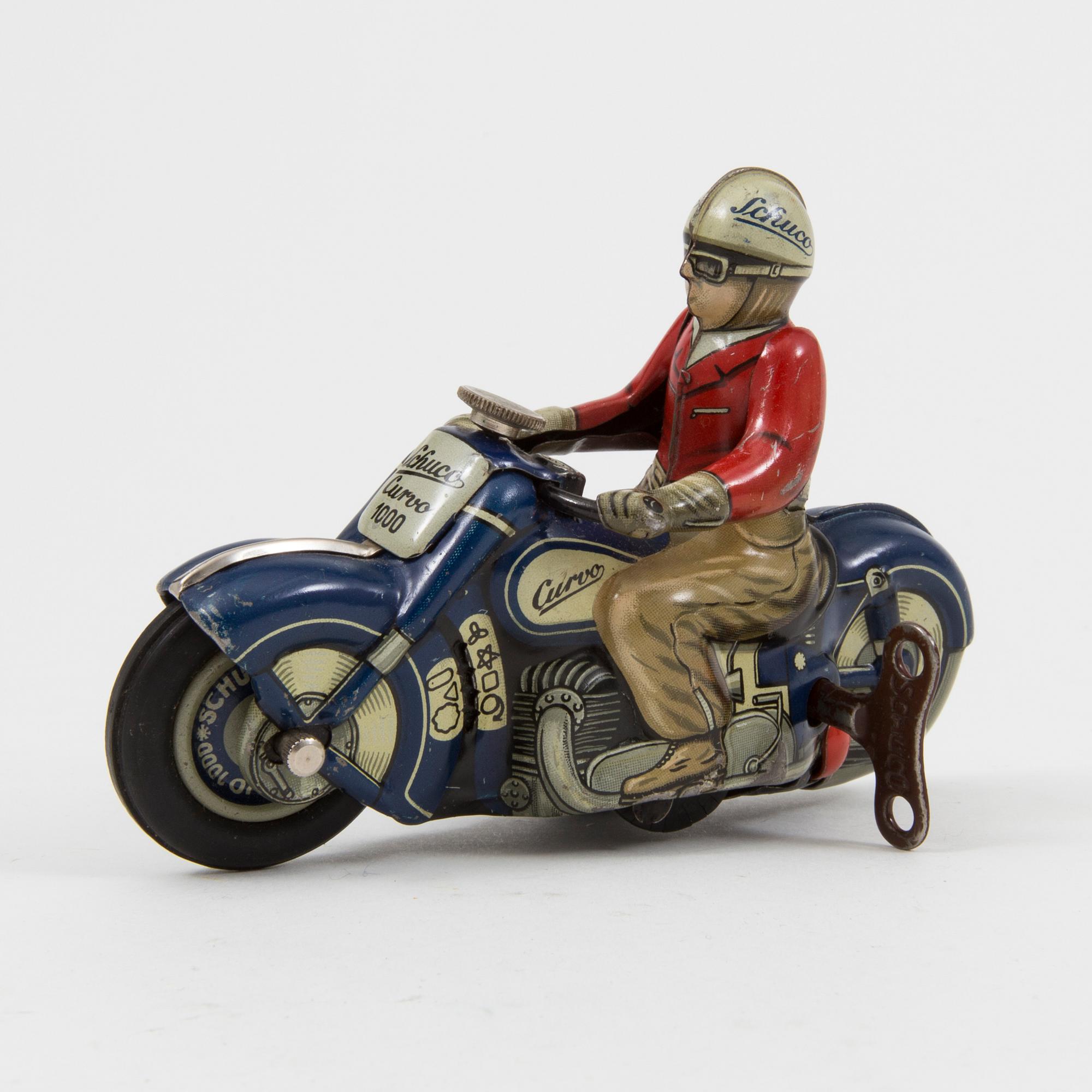 SCHUCO, "Curvo 1000" motorcykel, Tyskland, omkring 1950.