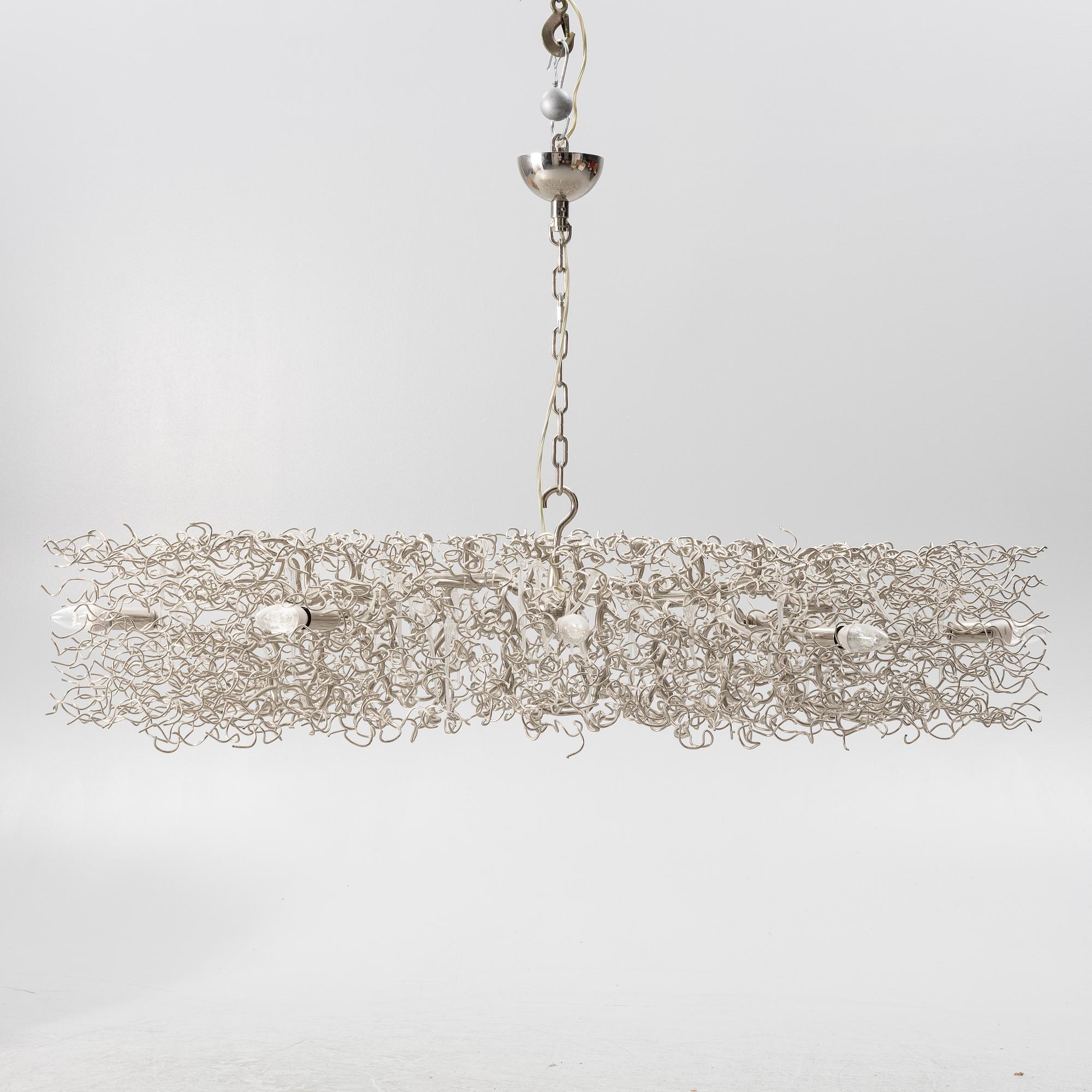 Wiliam Brand & Anette van Egmond, Chandelier, "Hollywood", Brand van Egmond, Netherlands.