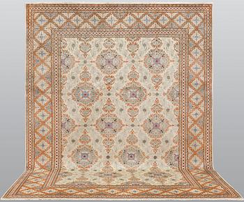 A Keshan carpet, approx. 380 x 280 cm.