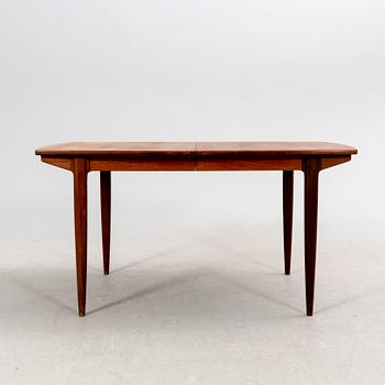 Svante Skogh, matbord samt stolar 4 st Rosetto-serien Abra Möbler 1960-tal.