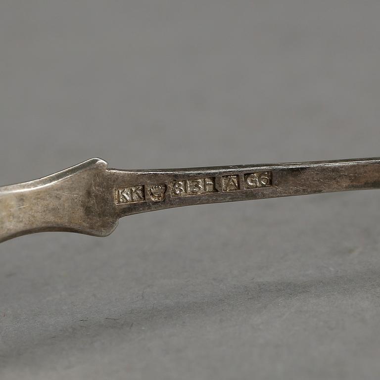 PARTI SILVER, 26 delar, bland annat Cesons, Göteborg, 1963. Vikt ca  303 gram.