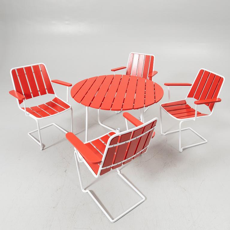 Garden furniture set, 5 pieces, Brissago, Grythyttan.
