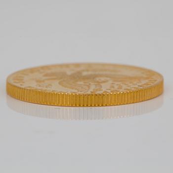 GULDMYNT, 10 Dollars, USA 1984. Vikt ca 17 g.